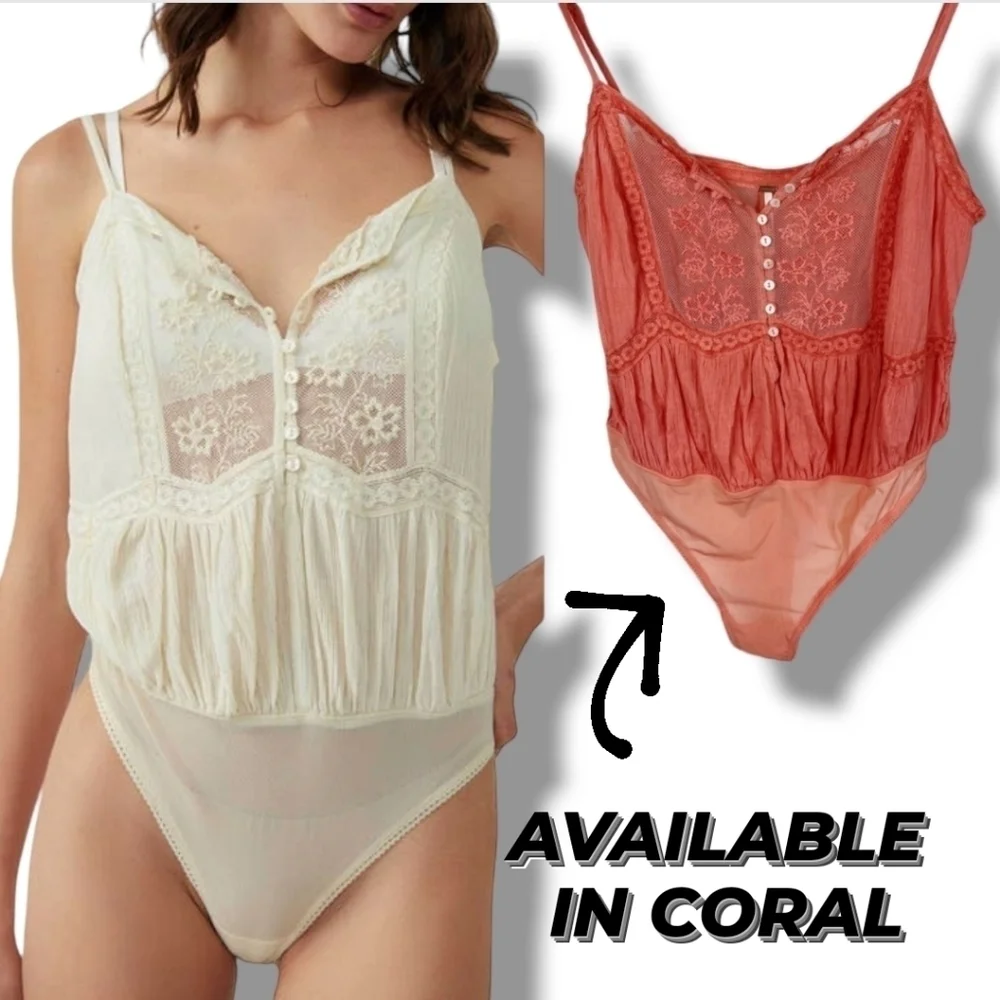 NWOT FREE PEOPLE STILL THE ONE BODYSUIT